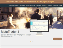 Tablet Screenshot of direktbroker.de